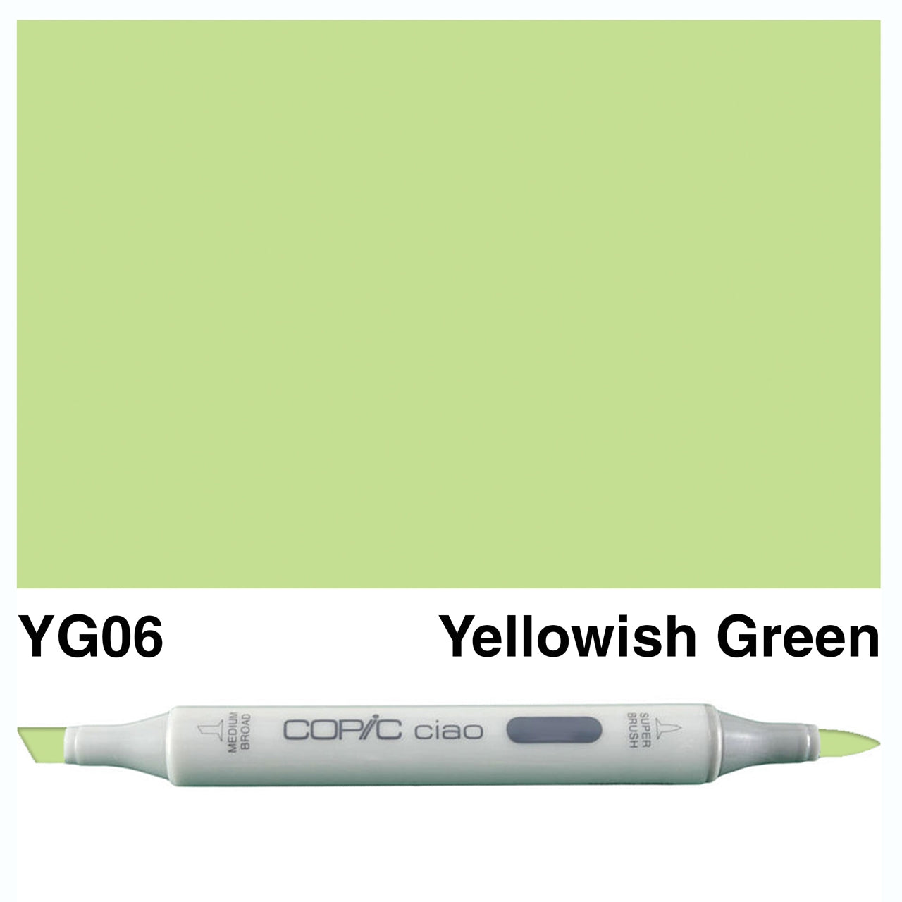 COPIC Ciao Marker YELLOW GREEN (YG00-YG95)