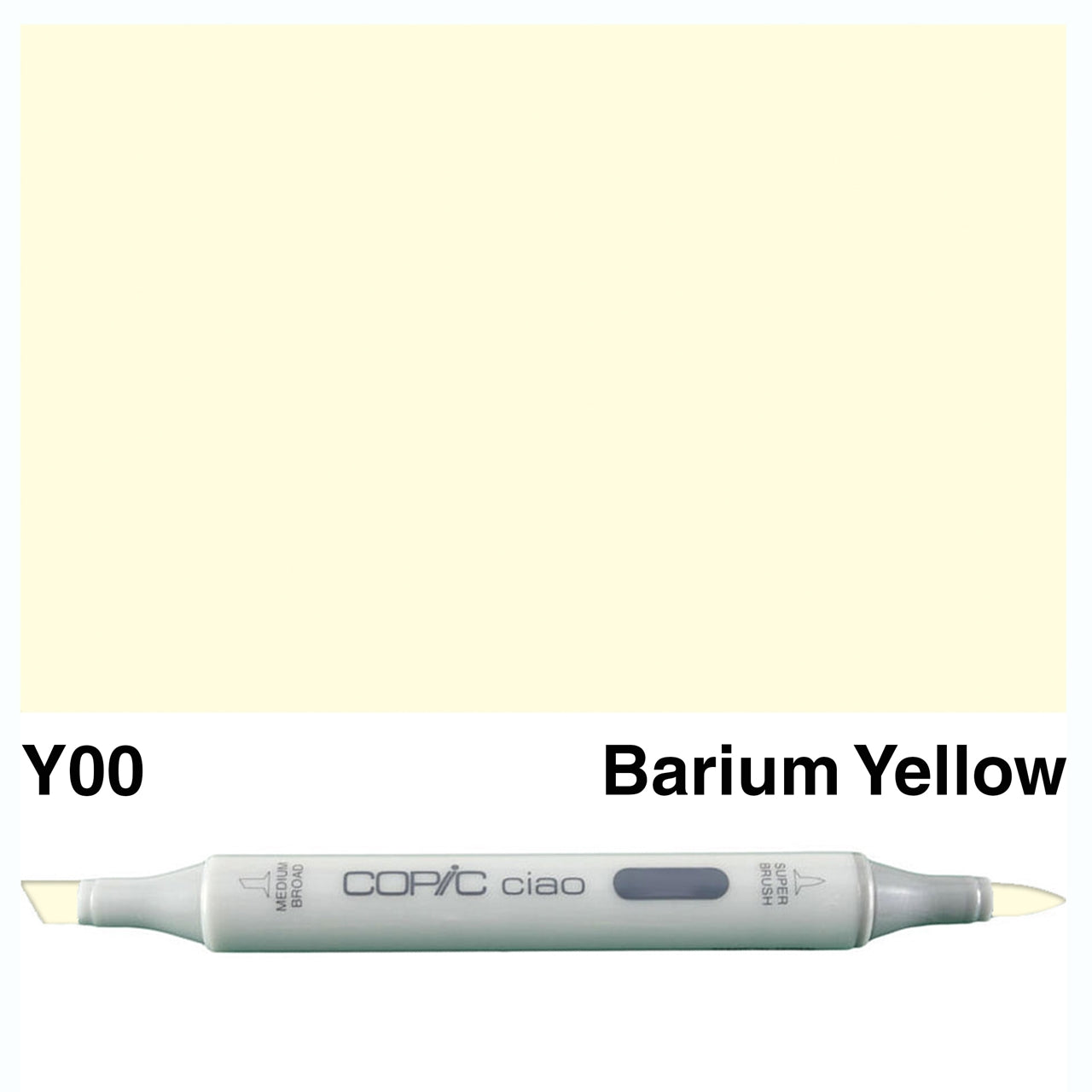COPIC Ciao Marker YELLOW (Y000-Y38)