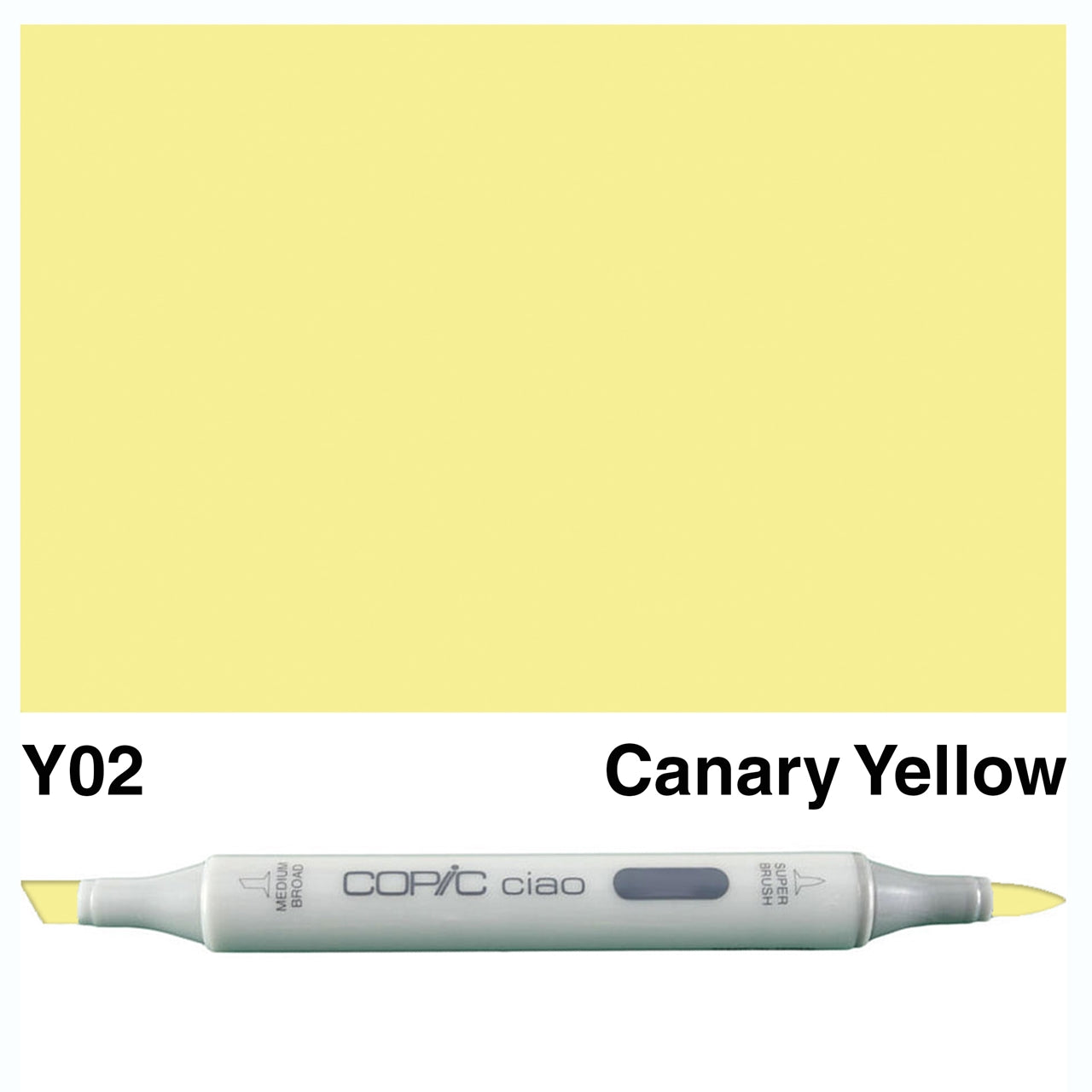 COPIC Ciao Marker YELLOW (Y000-Y38)