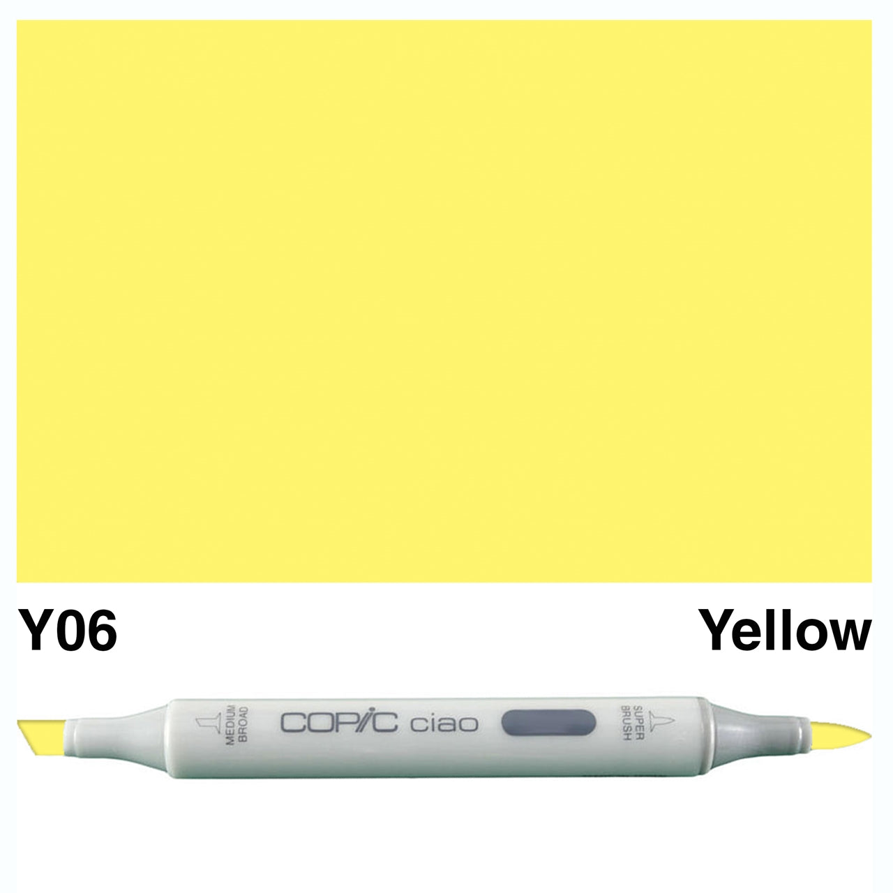COPIC Ciao Marker YELLOW (Y000-Y38)