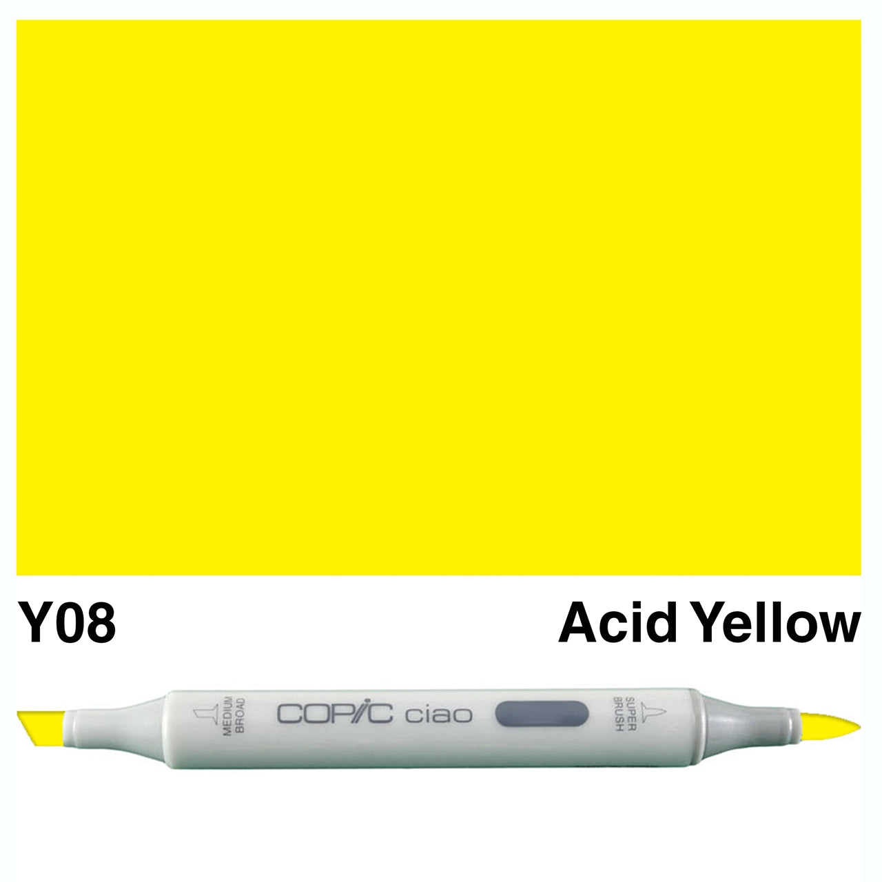 COPIC Ciao Marker YELLOW (Y000-Y38)