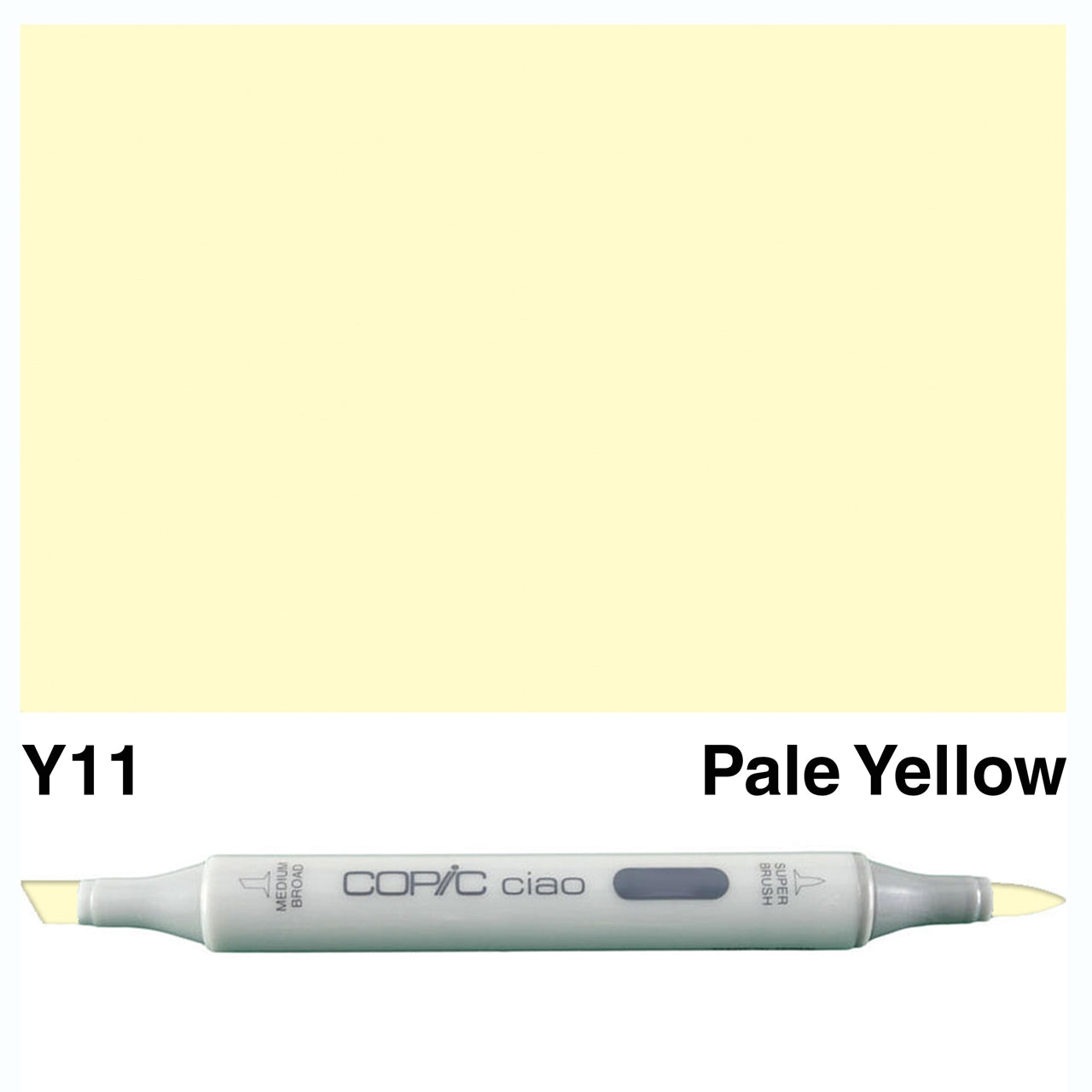 COPIC Ciao Marker YELLOW (Y000-Y38)