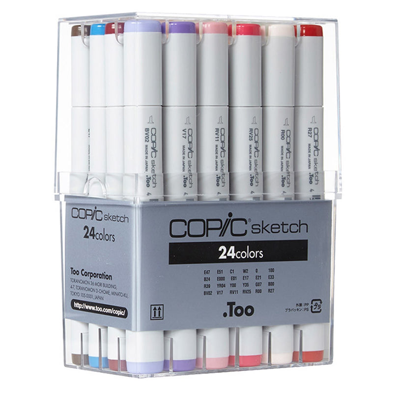 COPIC Sketch Marker 24Cols Set