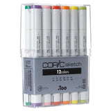 COPIC Sketch Marker 12Cols Set Basic
