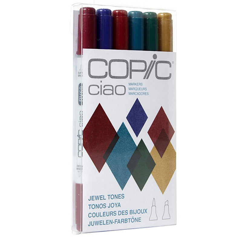 COPIC Ciao Marker 6Cols Set 6 Jewel
