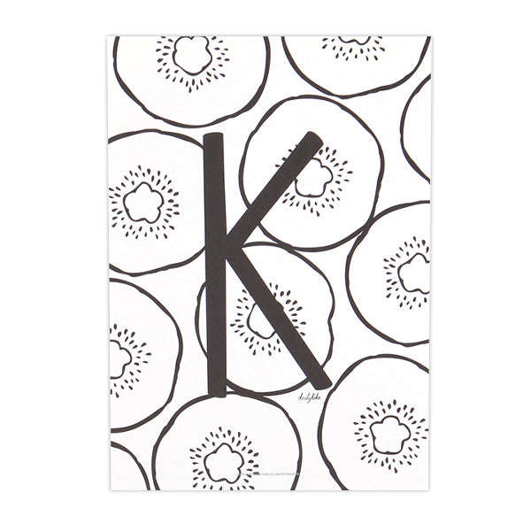 DAILY LIKE Alphabet Poster