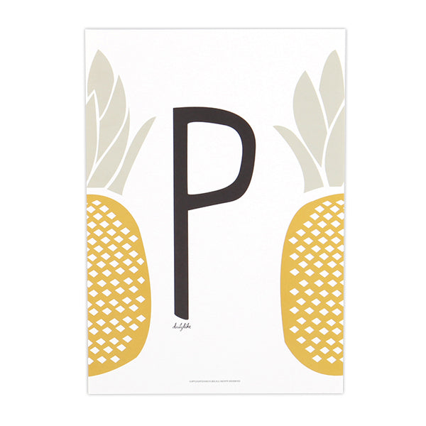 DAILY LIKE Alphabet Poster