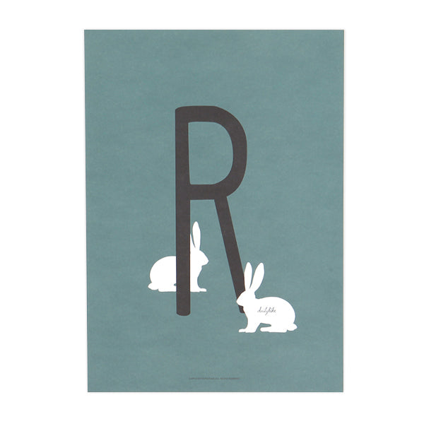 DAILY LIKE Alphabet Poster