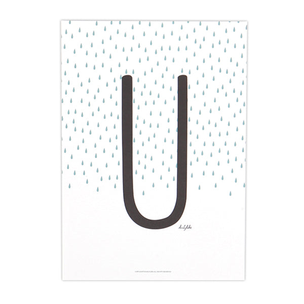 DAILY LIKE Alphabet Poster