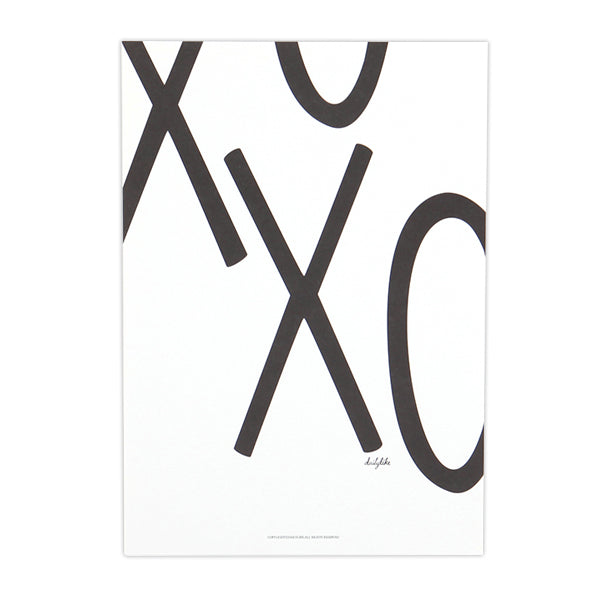 DAILY LIKE Alphabet Poster