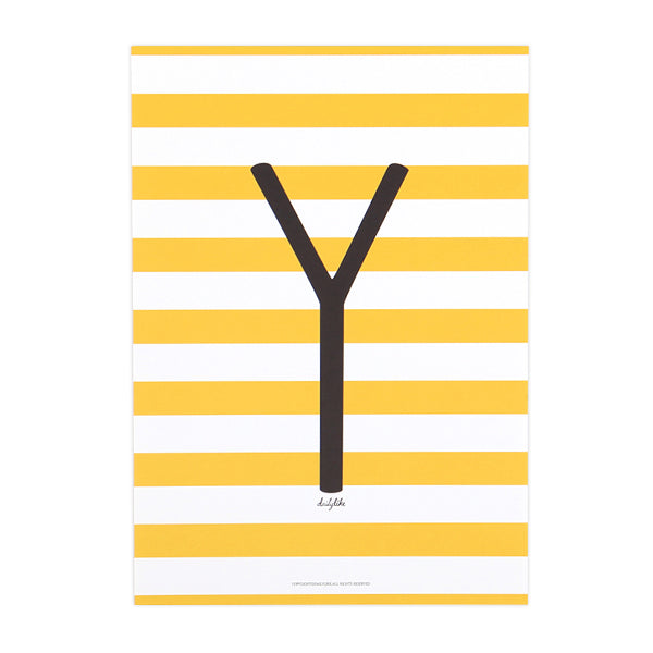 DAILY LIKE Alphabet Poster