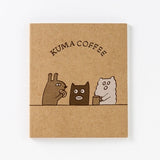 AIUEO Kuma Coffee Book