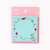 AIUEO Fusen Square Sticky Memo
