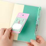 AIUEO Fusen Square Sticky Memo