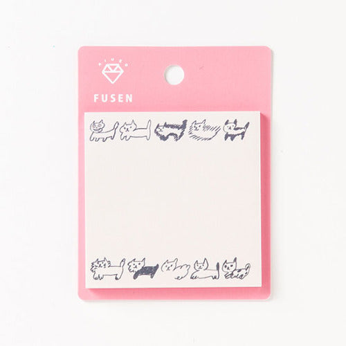AIUEO Fusen Square Sticky Memo