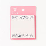 AIUEO Fusen Square Sticky Memo