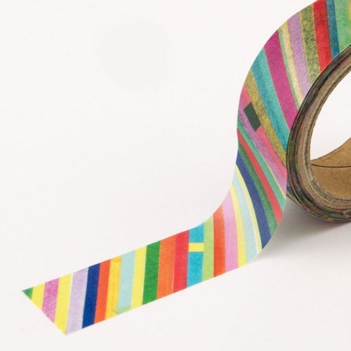 AIUEO Masking Tape Colorful