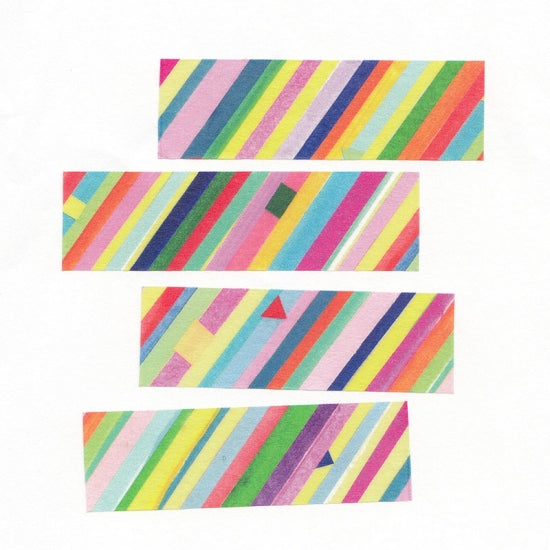 AIUEO Masking Tape Colorful