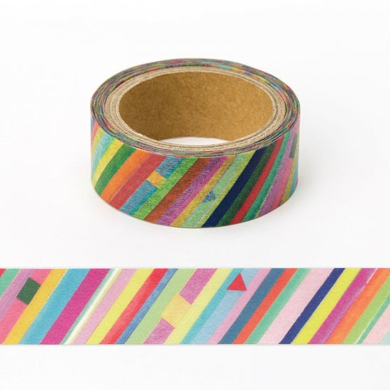 AIUEO Masking Tape Colorful