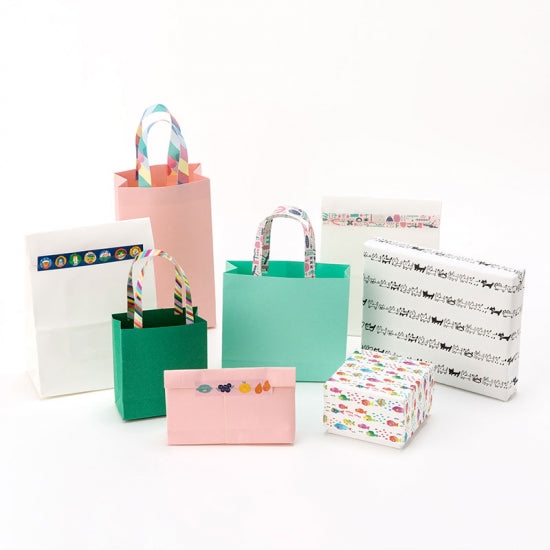 AIUEO Masking Tape Flower Colorful