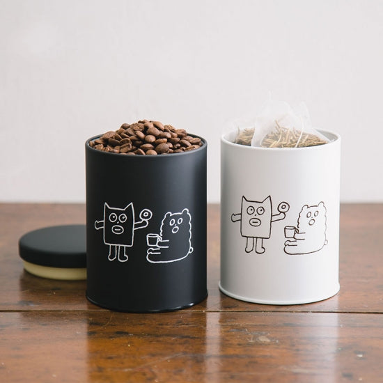 AIUEO Kuma Coffee Can