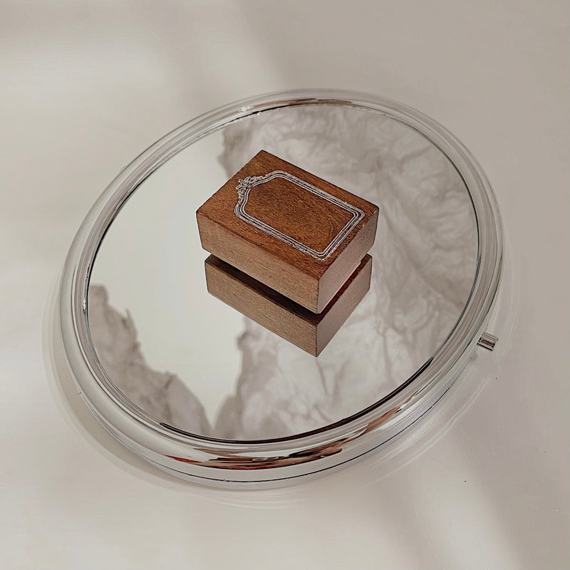 JIEYANOW ATELIER Rubber Stamp Rectangle Mirror