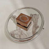 JIEYANOW ATELIER Rubber Stamp Oval Mirror