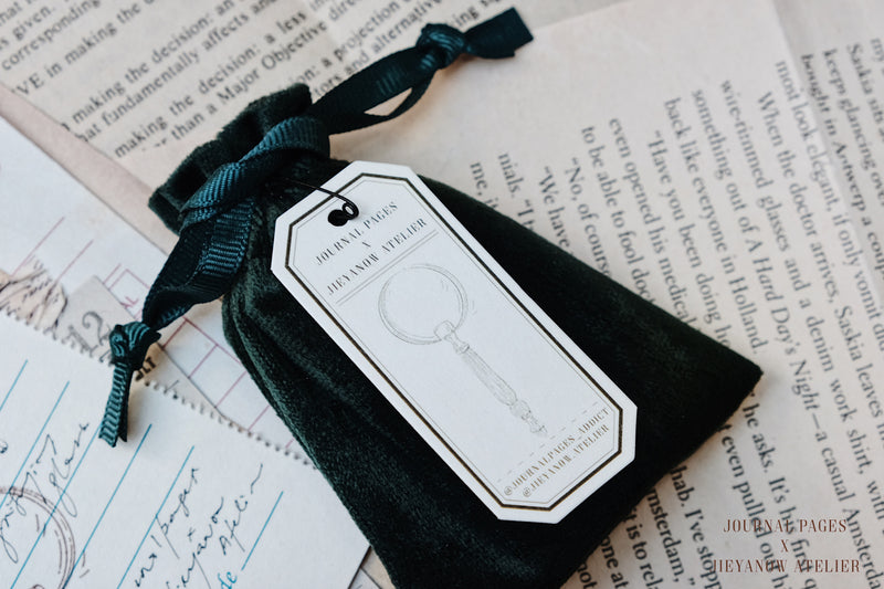 JIEYANOW ATELIER Rubber Stamp Magnifying Glass