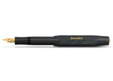 KAWECO Classic Sport Guilloche 1935 Fountain Pen Black Fine