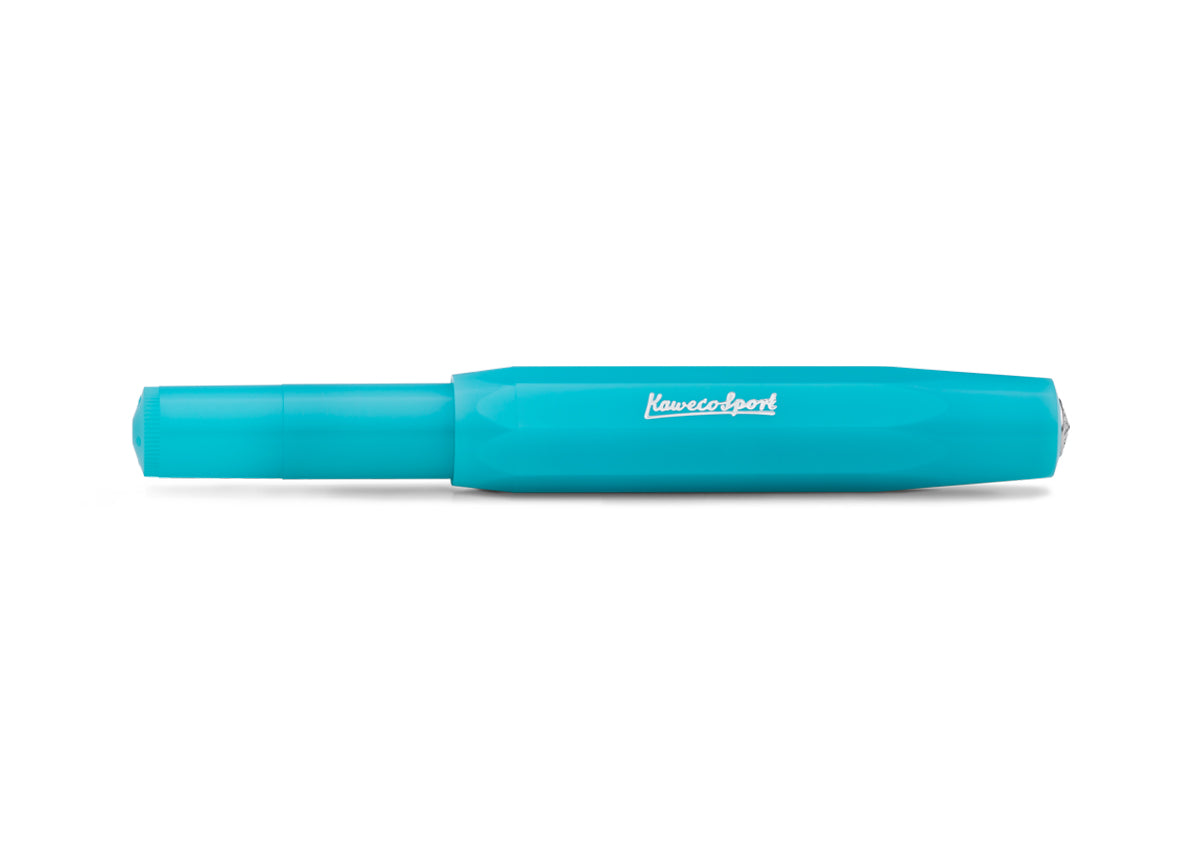 KAWECO Frosted Sport Fountain Pen Light Blueberry Medium