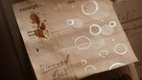 MODAIZHI Bokeh Diamond Dust Tracing Paper Tape Silver