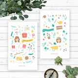AZREENCHAN Art Print Postcard
