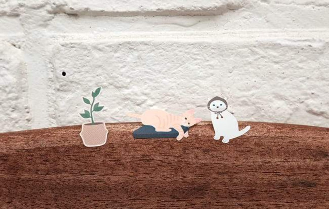 SUATELIER Stickers Meow