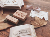 PENNY.FEI Rubber Stamp Set of 2 - With Gratitude