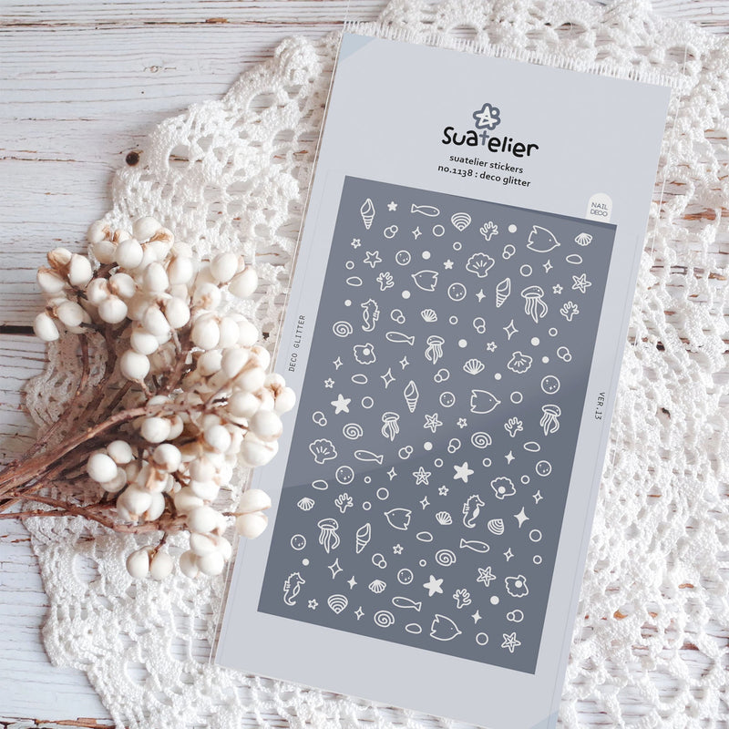 SUATELIER Stickers Deco Glitter