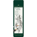 FABER-CASTELL Graphite Aquarelle Tin of 5