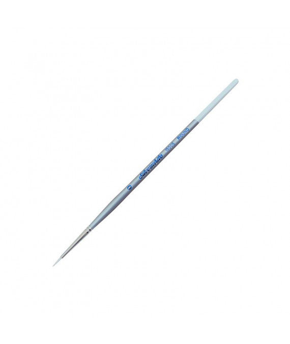 SILVERWhite White Taklon Short - Round 0