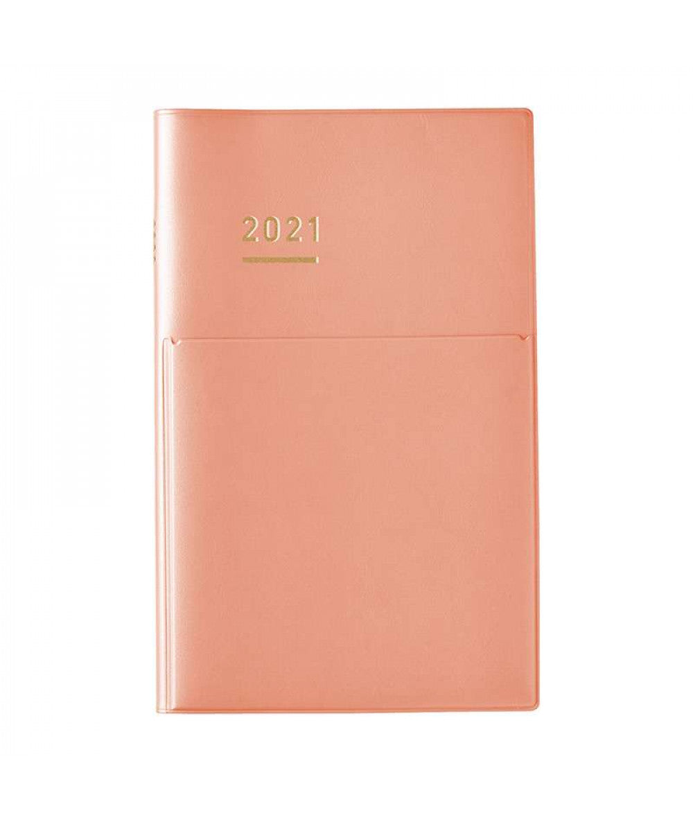 KOKUYO 2021 Jibun Techo Diary Pale Matt-L.Pink