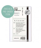 KOKUYO 2021 Jibun Techo Diary 3in1 Mini STD-White