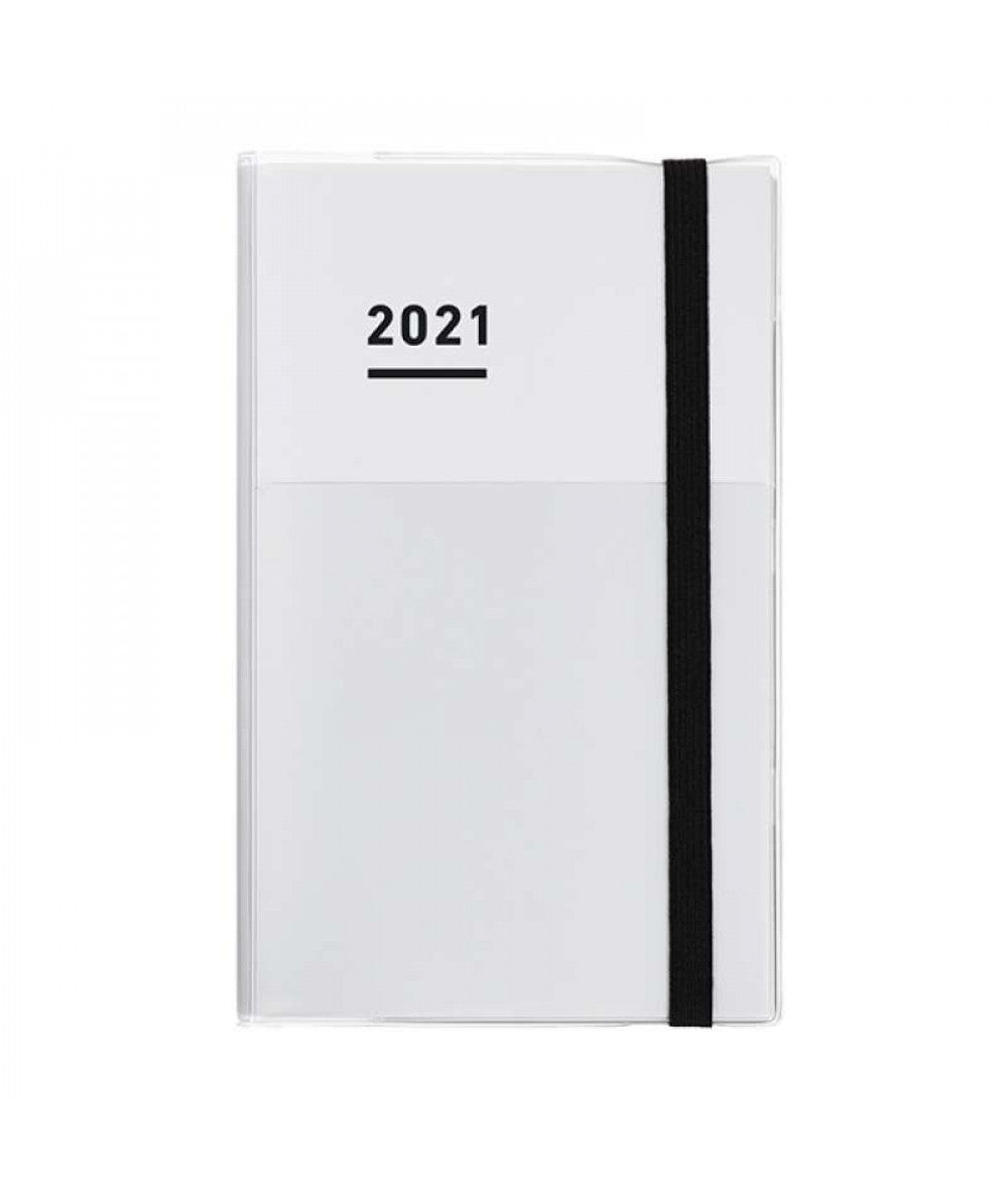 KOKUYO 2021 Jibun Techo Diary 3in1 STD-White