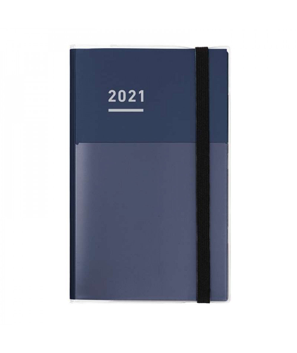 KOKUYO 2021 Jibun Techo Diary 3in1 STD-Navy