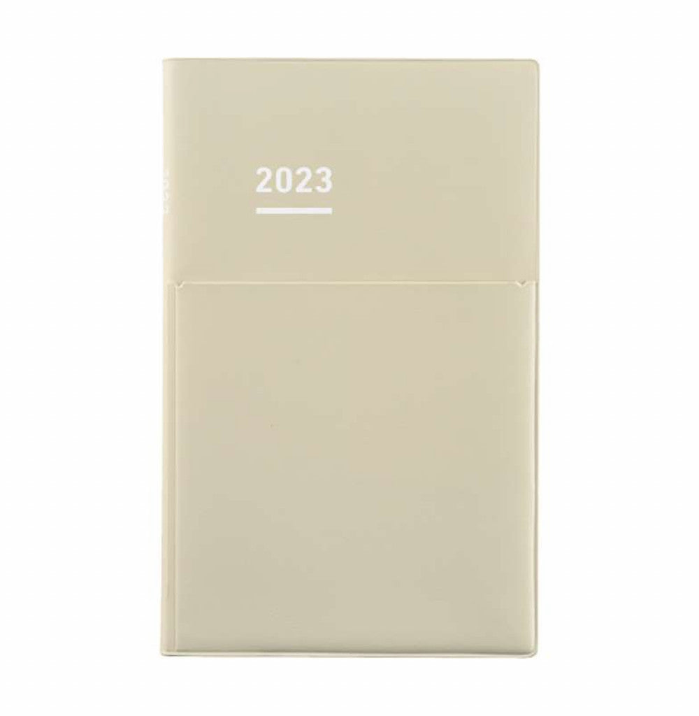 KOKUYO 2023 Jibun Techo Diary Biz Mini Beige