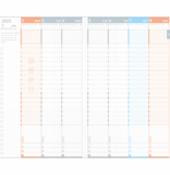 KOKUYO 2023 Jibun Techo Diary Mini Clear White