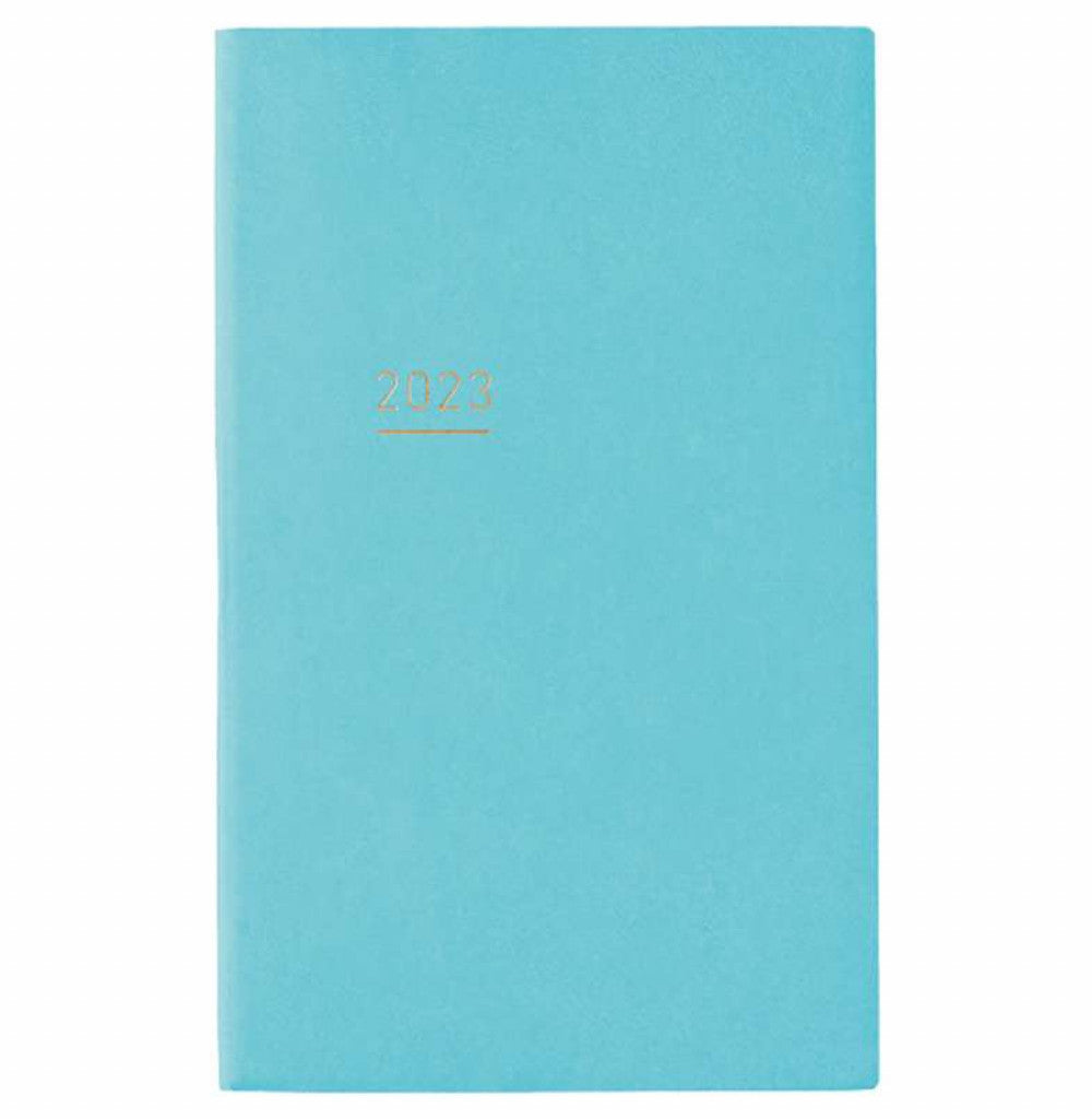KOKUYO 2023 Jibun Techo Diary Lite Mini Blue