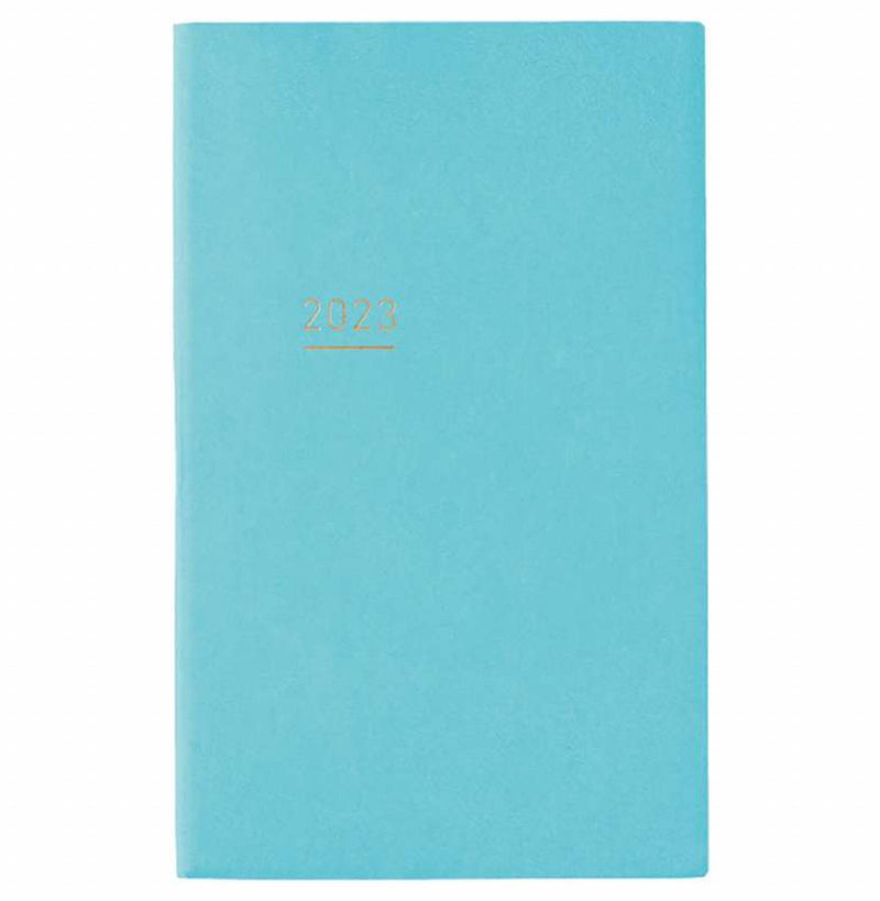 KOKUYO 2023 Jibun Techo Diary Lite Mini Blue