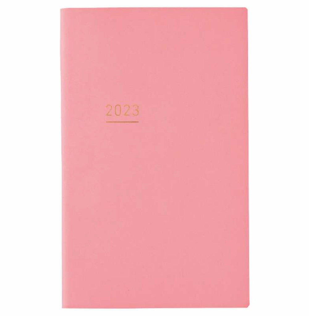 KOKUYO 2023 Jibun Techo Diary Lite Mini Pink