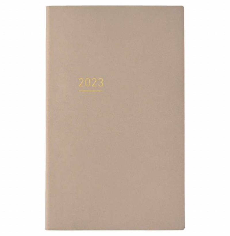 KOKUYO 2023 Jibun Techo Diary Lite Mini Beige