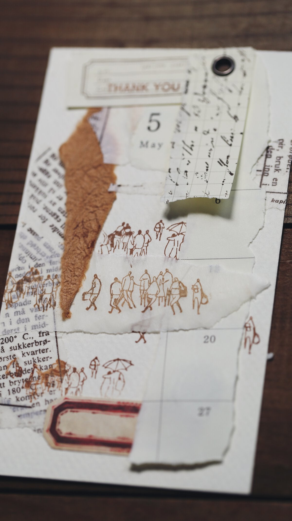 MODAIZHI One Day I Tree Stamp Set C