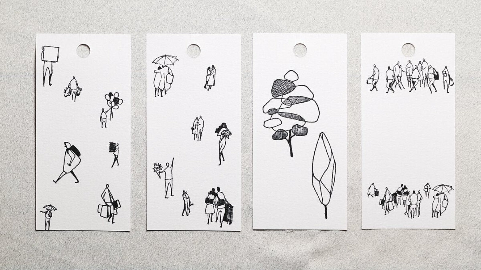 MODAIZHI One Day I Tree Stamp Set C