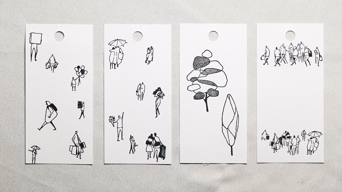 MODAIZHI One Day I Lover Stamp Set B